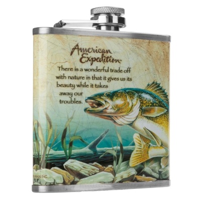 Фляжка Hip Flask РЫБА 210 мл