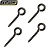 Крепление MAD для POP-UP THREADED BAIT 12 мм уп. 15 шт