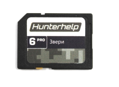 Карта памяти для манка HUNTERHELP №6 (Звери) версия 6